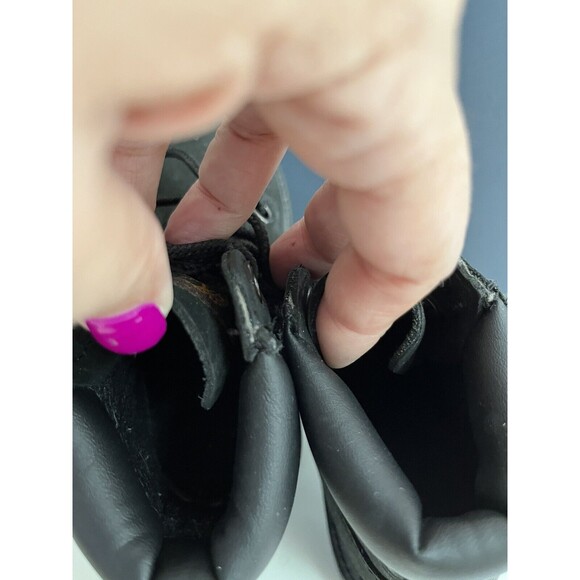 Timberland Boys Black Waterproof Thick Sole Boots US Sz 7 Lace Up Suede Leather - Picture 8 of 8